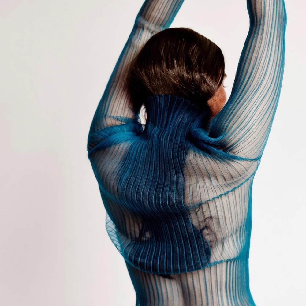 Mist Turtleneck Teal